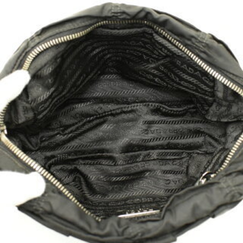 Prada Crossbody Black Nylon Triangle Plate - Picture 7 of 8